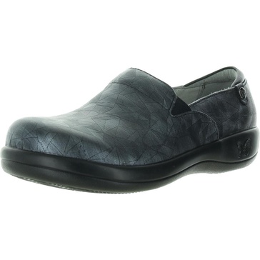 womens solid leather clogs