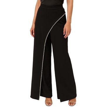 womens embellished polyester dress pants