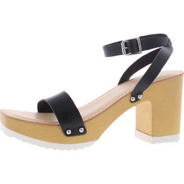caprise womens woven ankle strap platform sandals