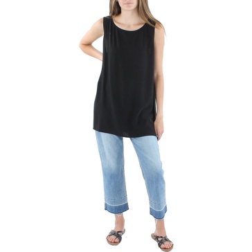womens tencel blend tunic tank top