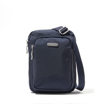 dual zipper mini crossbody bag