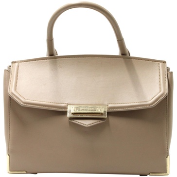 alexander wang marion skeletal cross body satchel bag in beige leather