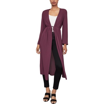 womens long robe cardigan top