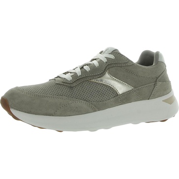 emily womens suede metallic casual and fashion sneakers