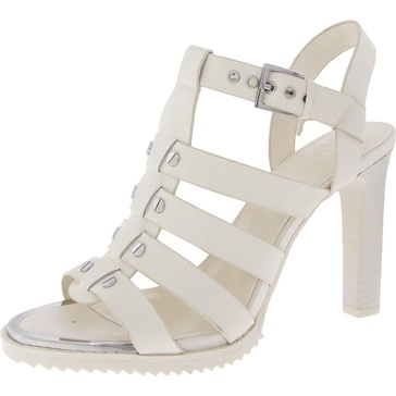 bria slingback sandal womens studded faux leather gladiator sandals