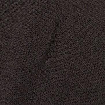 distressed cashmere brown jumper