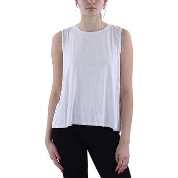 womens solid stretch tank top