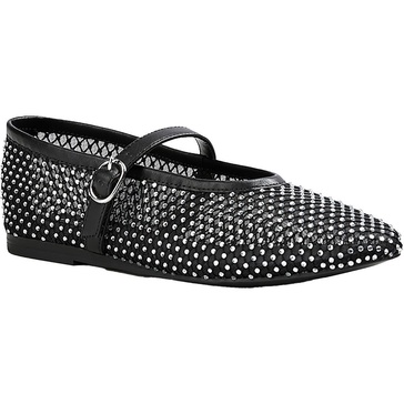 goldi womens caged buckle ballet flats