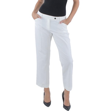 womens slim leg ankle dress pants