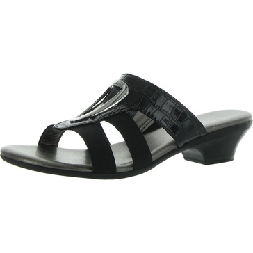 engle womens cut-out patent block heel