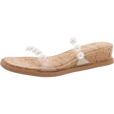 womens cork slide sandals