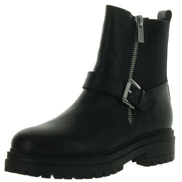 grant womens zip up slip on motorcycle boots