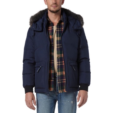 gramercy mens puffer down parka coat