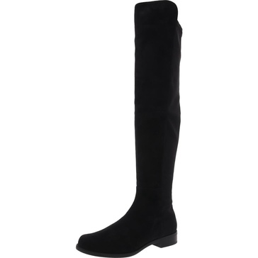5050 womens solid suede knee-high boots