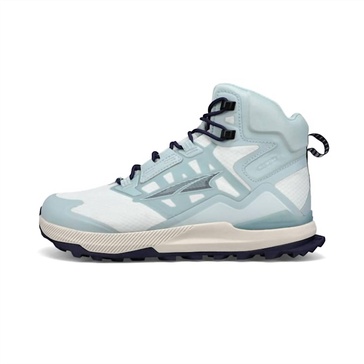 women's lone peak mid all-wthr 2 hiking shoe in light blue