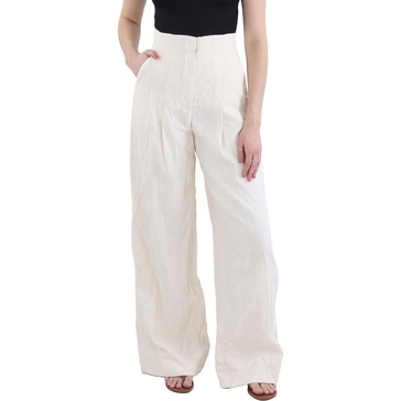 womens high waist wide leg trouser pants