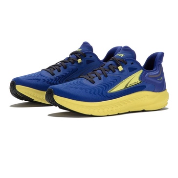 men’s torin 7 running shoes in blue/yellow
