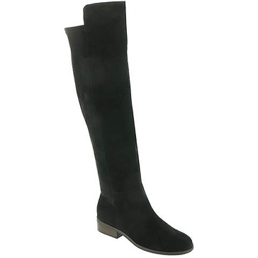 calypso womens solid suede over-the-knee boots