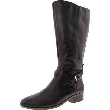 rena 2 womens leather tall knee-high boots