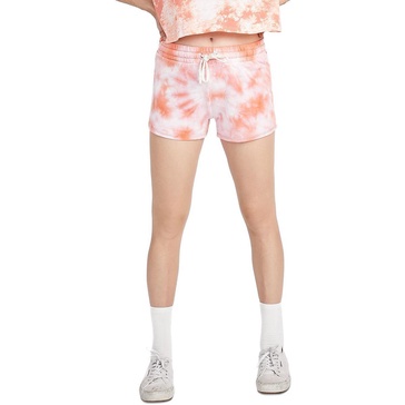 womens tie dye cozy shorts