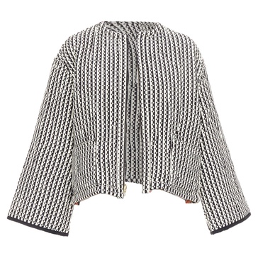 reversible silk padded coat