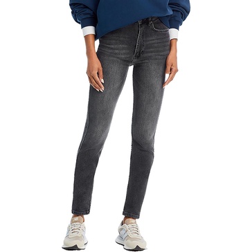 womens high waisted skinny leg high-waisted jeans
