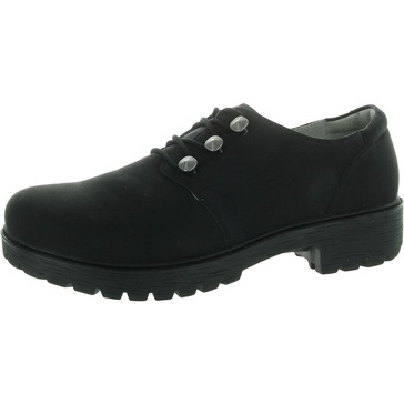 resa womens lugged sole leather oxfords