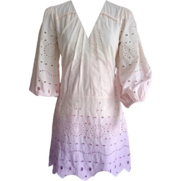 isabelle dress in pink/purple