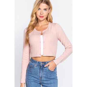 long slv round neck viscose sweater