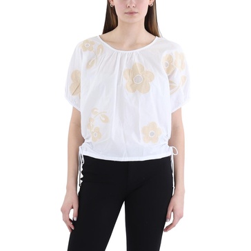 womens embroidered cotton blouse