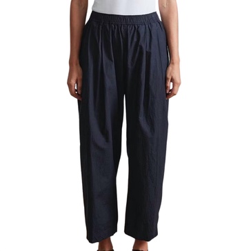spa pleated pant in black