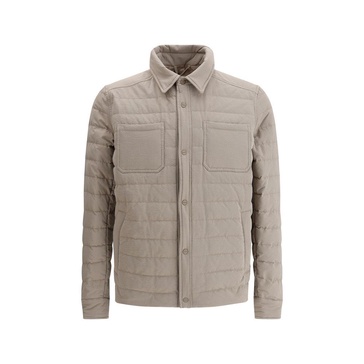 quilted men's jacket