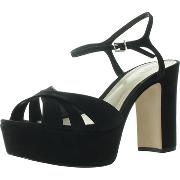 keefa womens open toe block heel