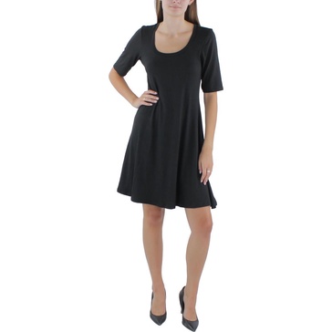 womens crewneck short t-shirt dress