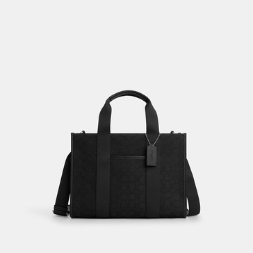 smith tote bag in signature jacquard