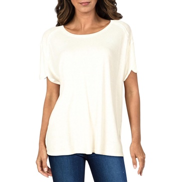 womens knit tee t-shirt