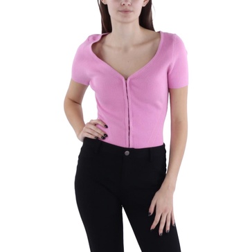 womens ribbed knit thong bodysuit