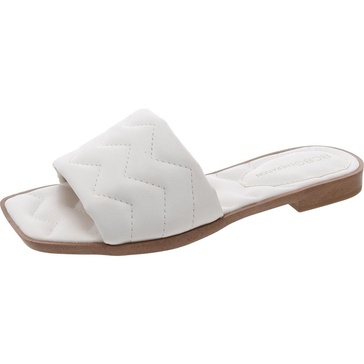 gn226010 womens textured faux leather flat shoes