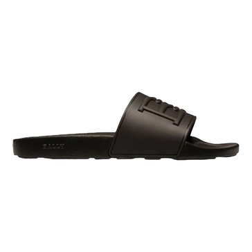 scotty 6300476 men's black rubber slide sandals