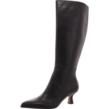 auggie womens leather tall knee-high boots