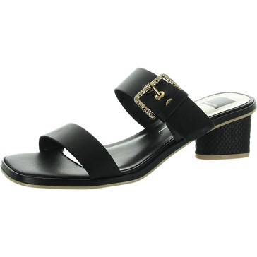 riva womens buckle leather strappy sandals