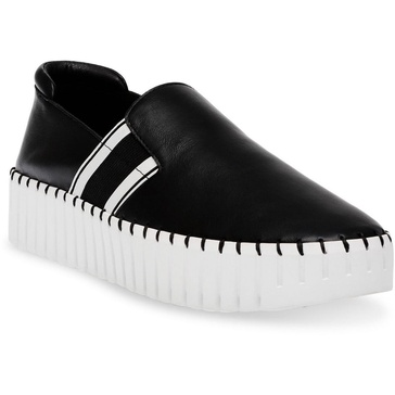 womens two tone man made moccasins