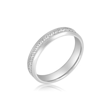 5mm eternity band silver