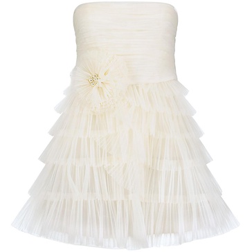 womens ruffle tiered cocktail and party dress
