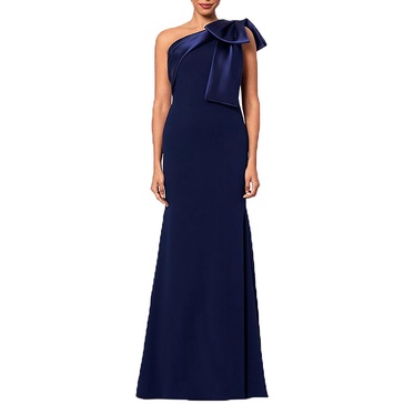 womens solid polyester evening dress