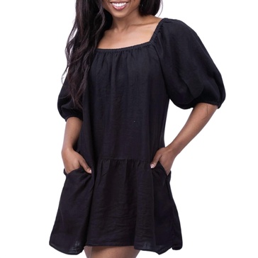 irina dress in black