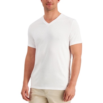 mens solid polyester t-shirt