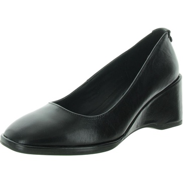 womens logo manmade wedge heels