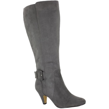 troy ii plus womens suede knee-high knee-high boots