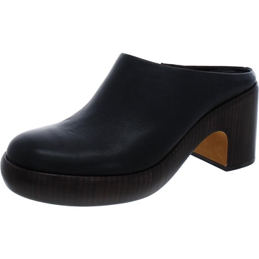 navina clog womens leather slip on clogs